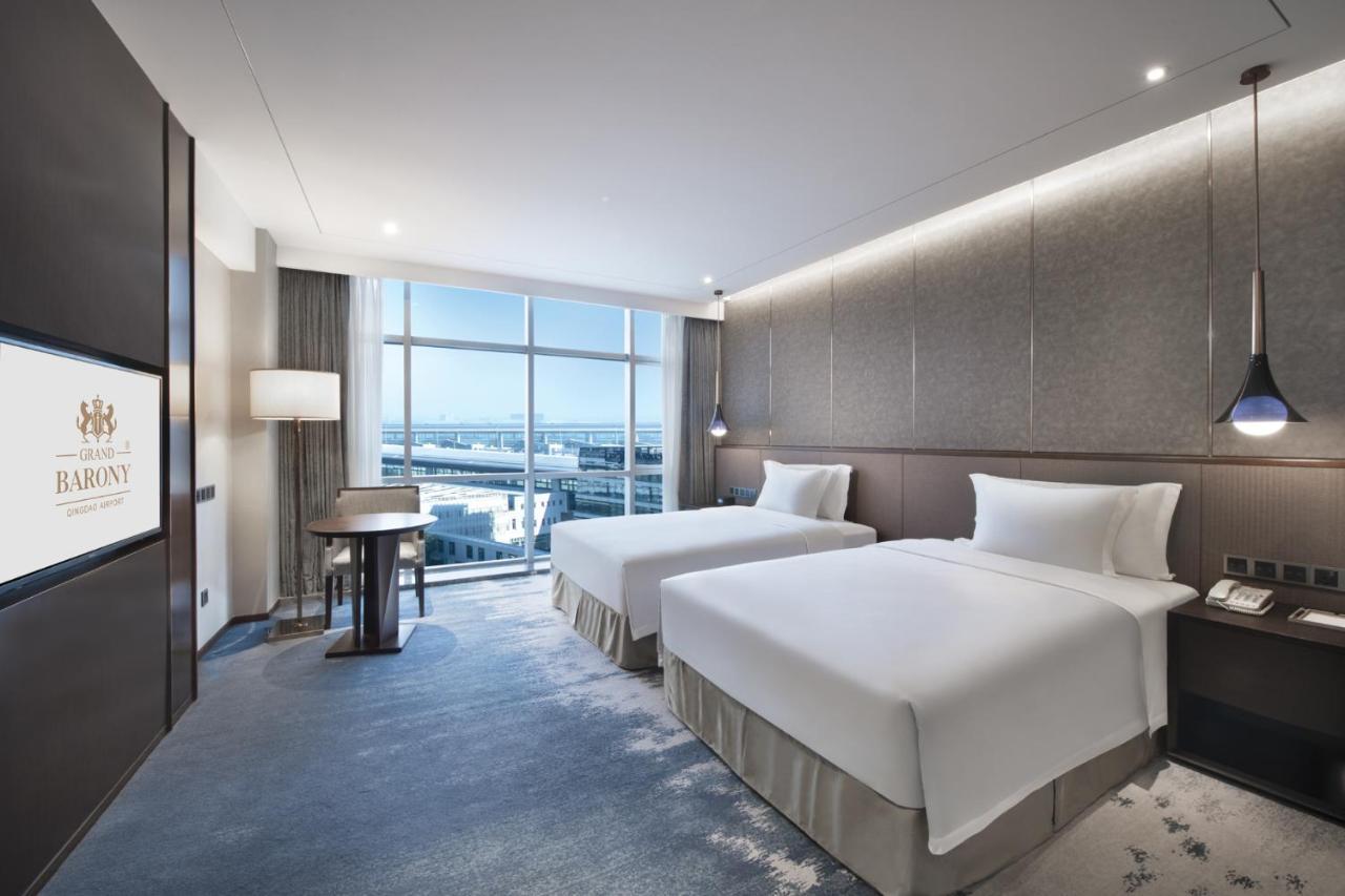 Grand Barony Qingdao Airport Hotel Zewnętrze zdjęcie