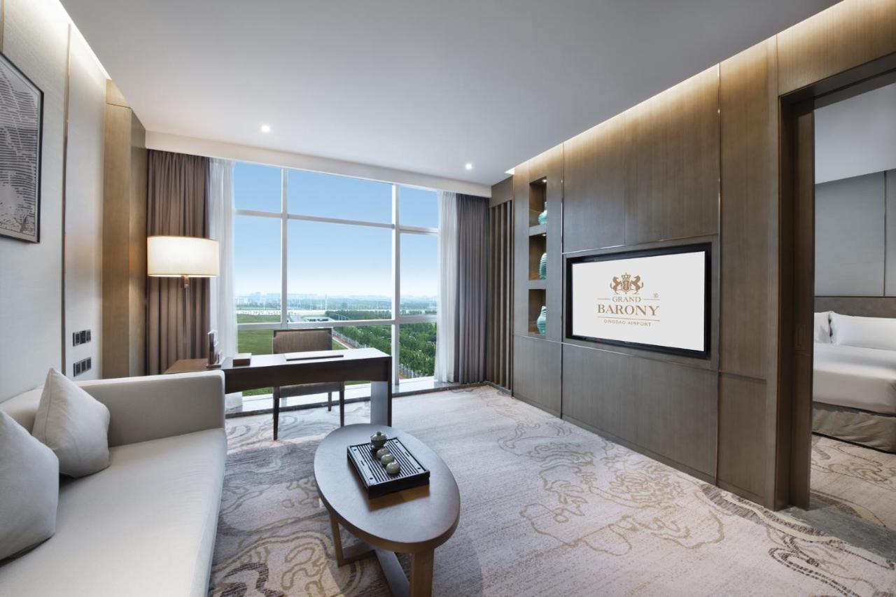 Grand Barony Qingdao Airport Hotel Zewnętrze zdjęcie