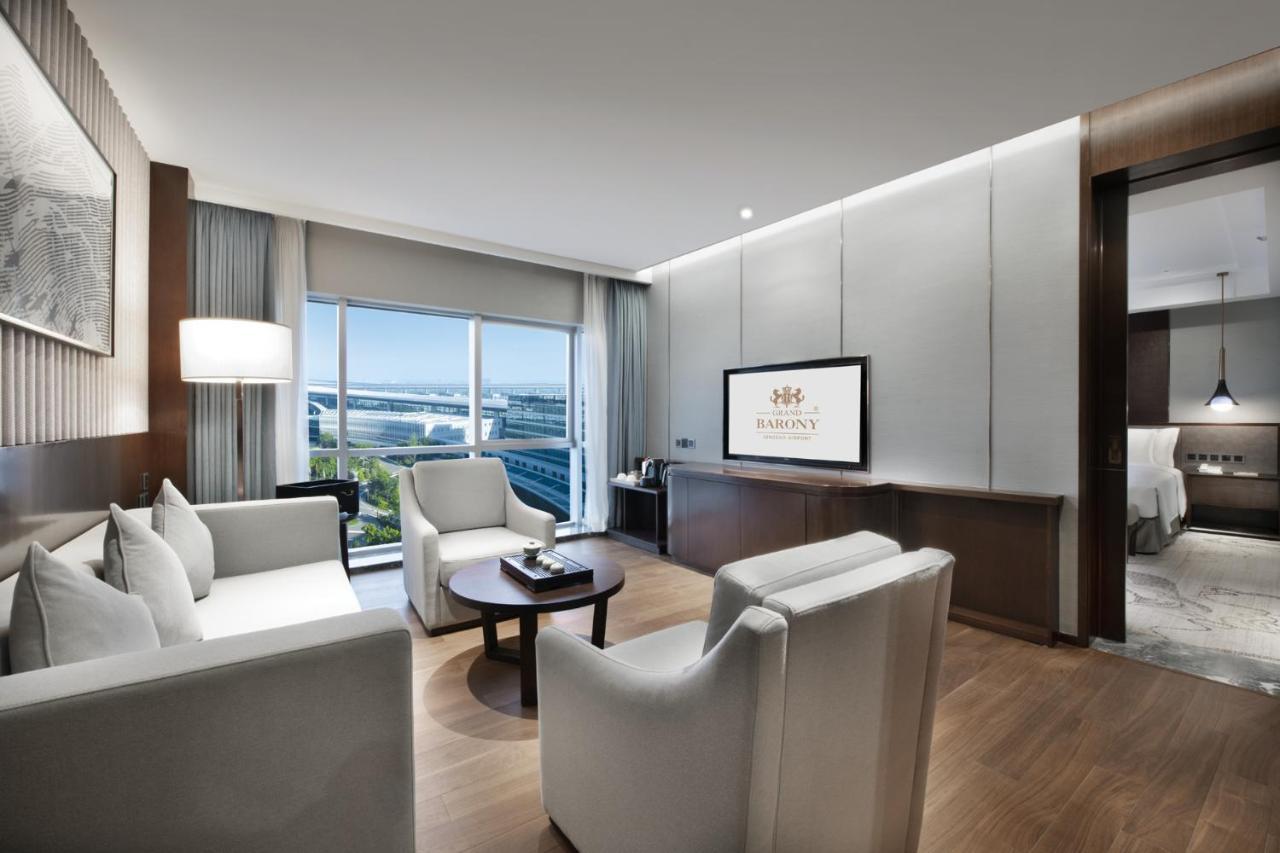Grand Barony Qingdao Airport Hotel Zewnętrze zdjęcie