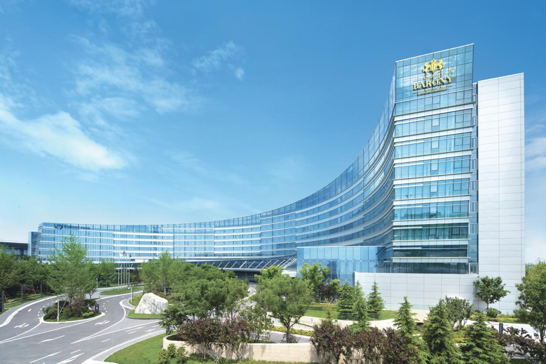 Grand Barony Qingdao Airport Hotel Zewnętrze zdjęcie